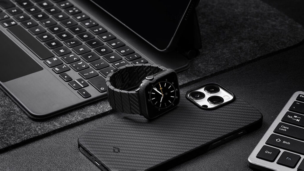PITAKA Carbon Fiber WatchBand&Air Case
