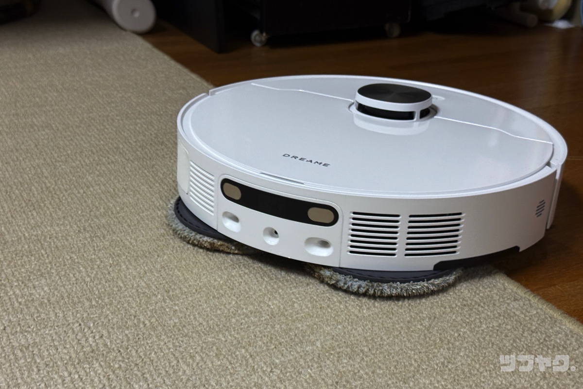 カーペット上