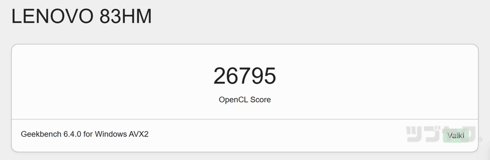 Geekbench GPU