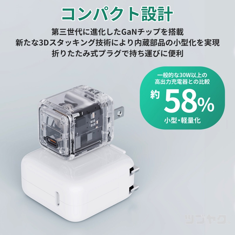 コンパクト設計