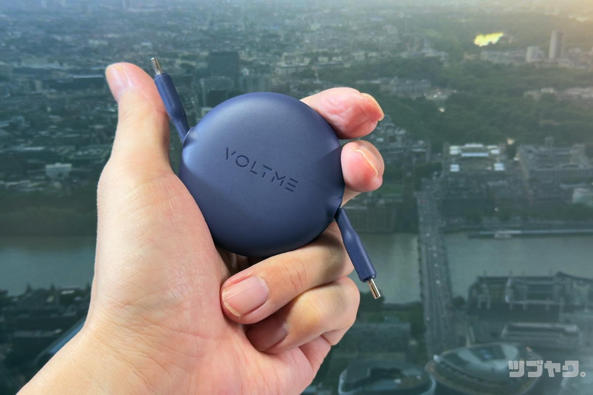VOLTME Yoyo 巻取り式 充電ケーブルのレビュー