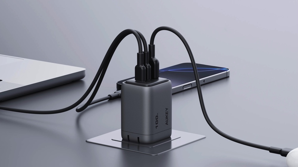 3台同時充電