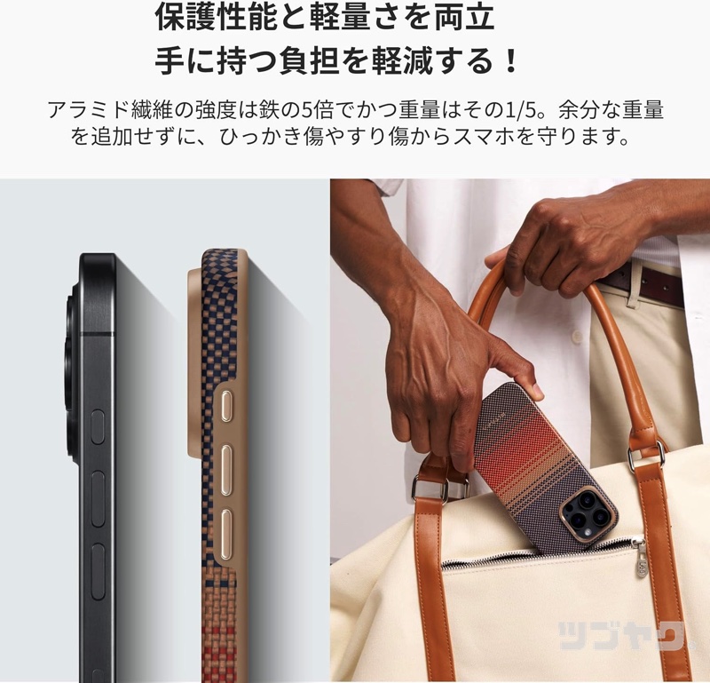 保護性能＆軽量さ