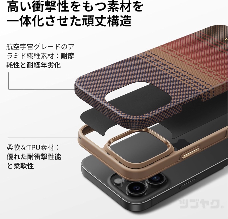 アラミド＆TPU