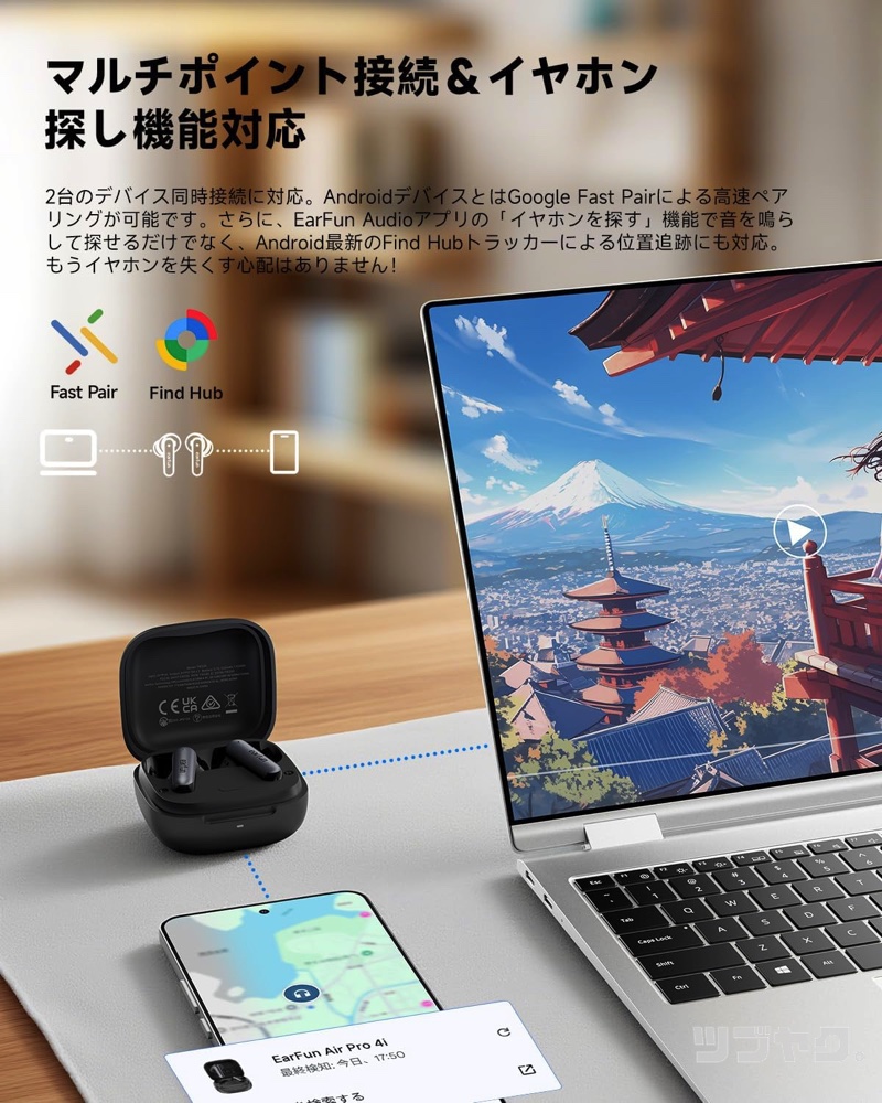 マルチポイント接続