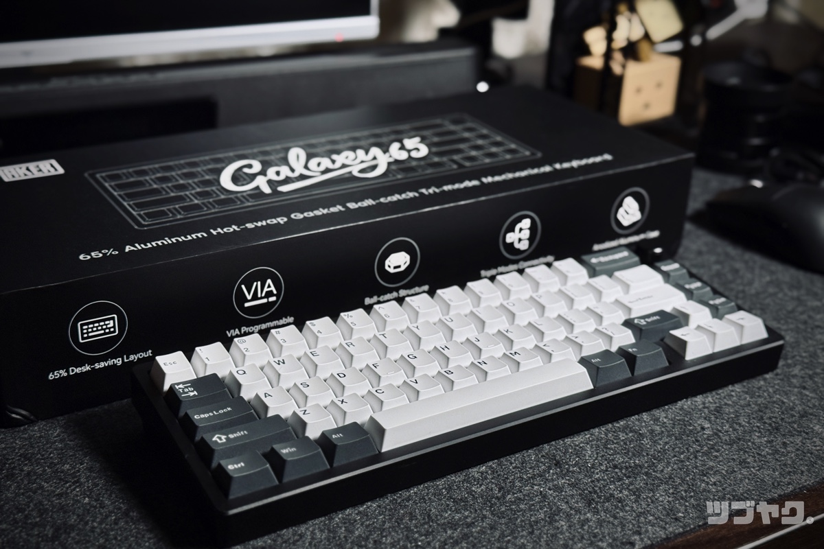 Epomaker Galaxy65のレビューまとめ