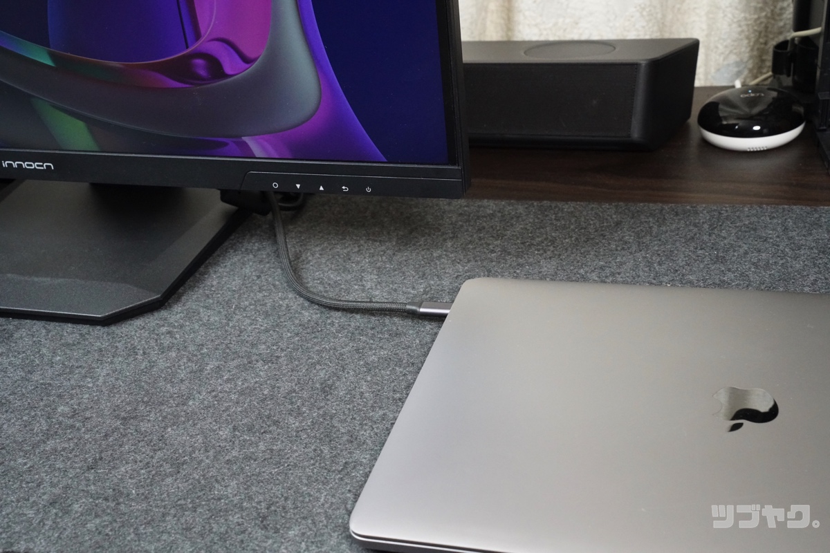 USB-Cケーブル1本で